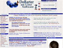 Tablet Screenshot of dobarter.com